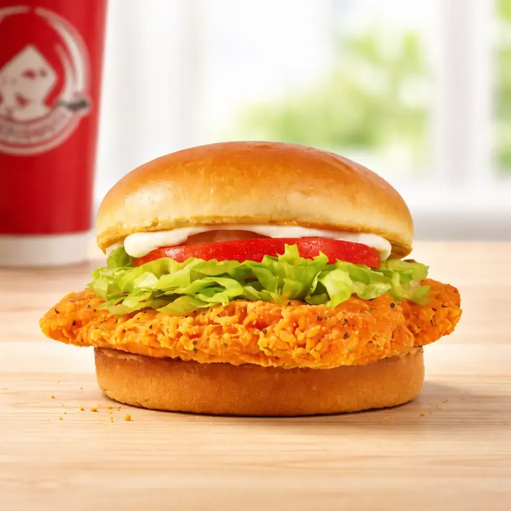 Fresh Wendy's Spicy Chicken Sandwich: Price, Calories & Nutrition (2026) 1 Wendy's Spicy Chicken sandwich with panko breading and potato bun.
