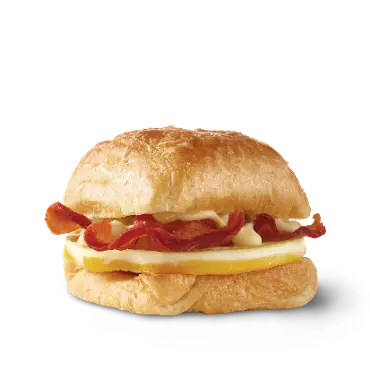 Latest Wendy's Breakfast Menu with Prices (2026) 14 Bacon Egg Swiss Croissant