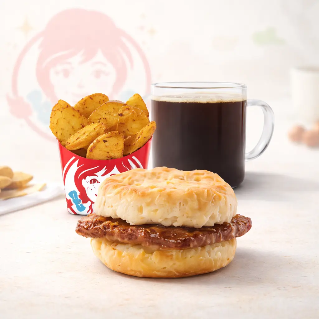 Latest Wendy's Breakfast Menu with Prices (2026) 29 Breakfast Biggie Bundles