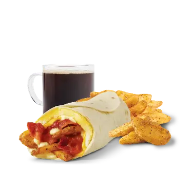 Latest Wendy's Breakfast Menu with Prices (2026) 4 Breakfast Burrito Bacon