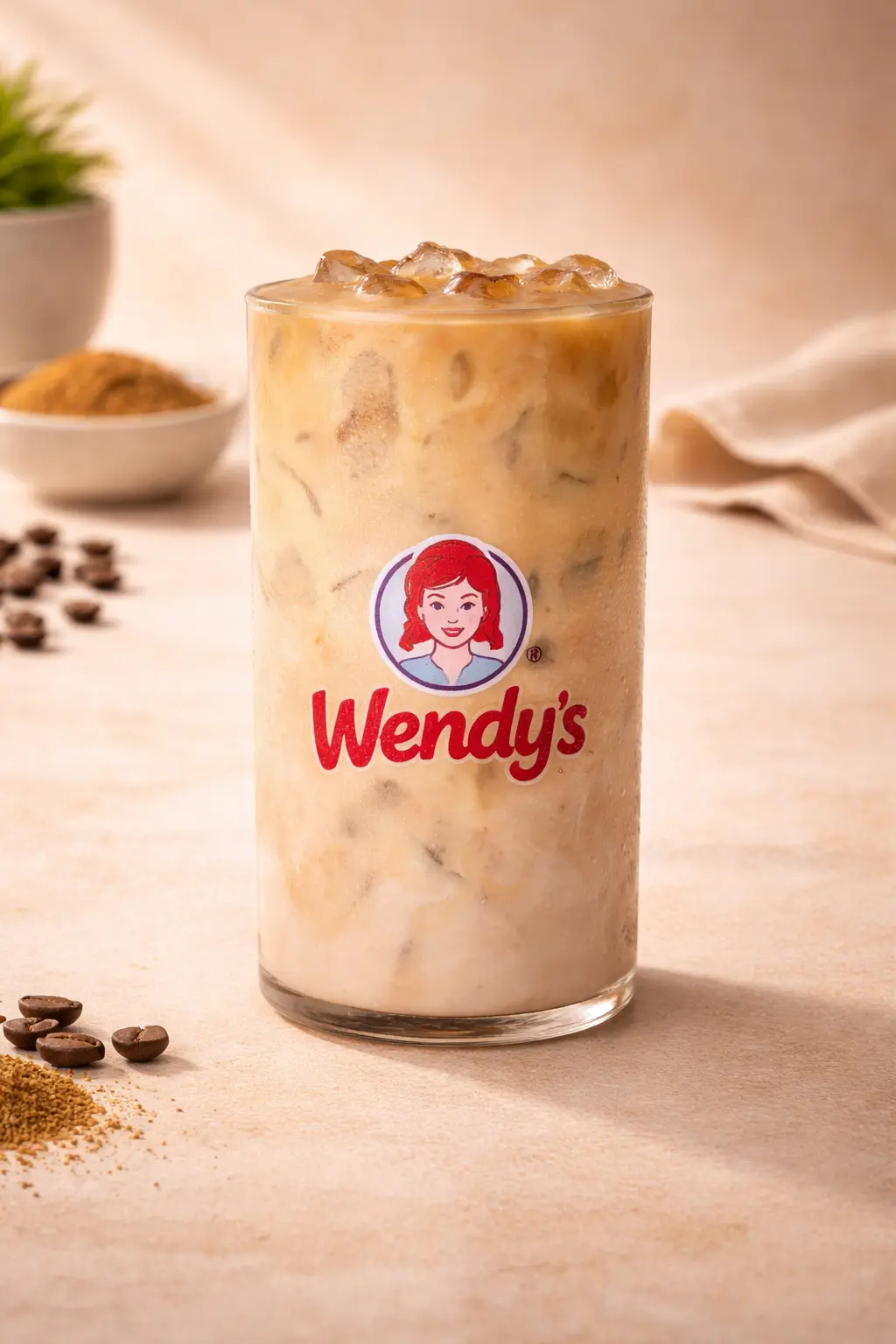 Wendy's Menu with Prices, Calories & Nutrition 2026 57 Caramel Cold Brew with Cream
