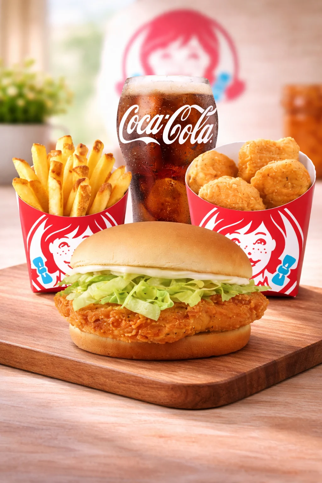 Wendy's Menu with Prices, Calories & Nutrition 2026 73 Crispy Chicken Biggie Bag