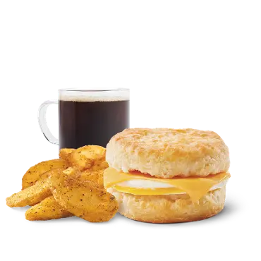 Latest Wendy's Breakfast Menu with Prices (2026) 9 Egg Cheese Biscuit Combo