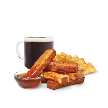 Latest Wendy's Breakfast Menu with Prices (2026) 11 Homestyle French Toast Sticks 6 PC Combo