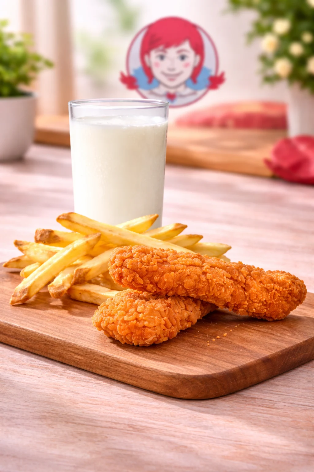 Wendy's Menu with Prices, Calories & Nutrition 2026 70 Kids 2 PC. Tenders