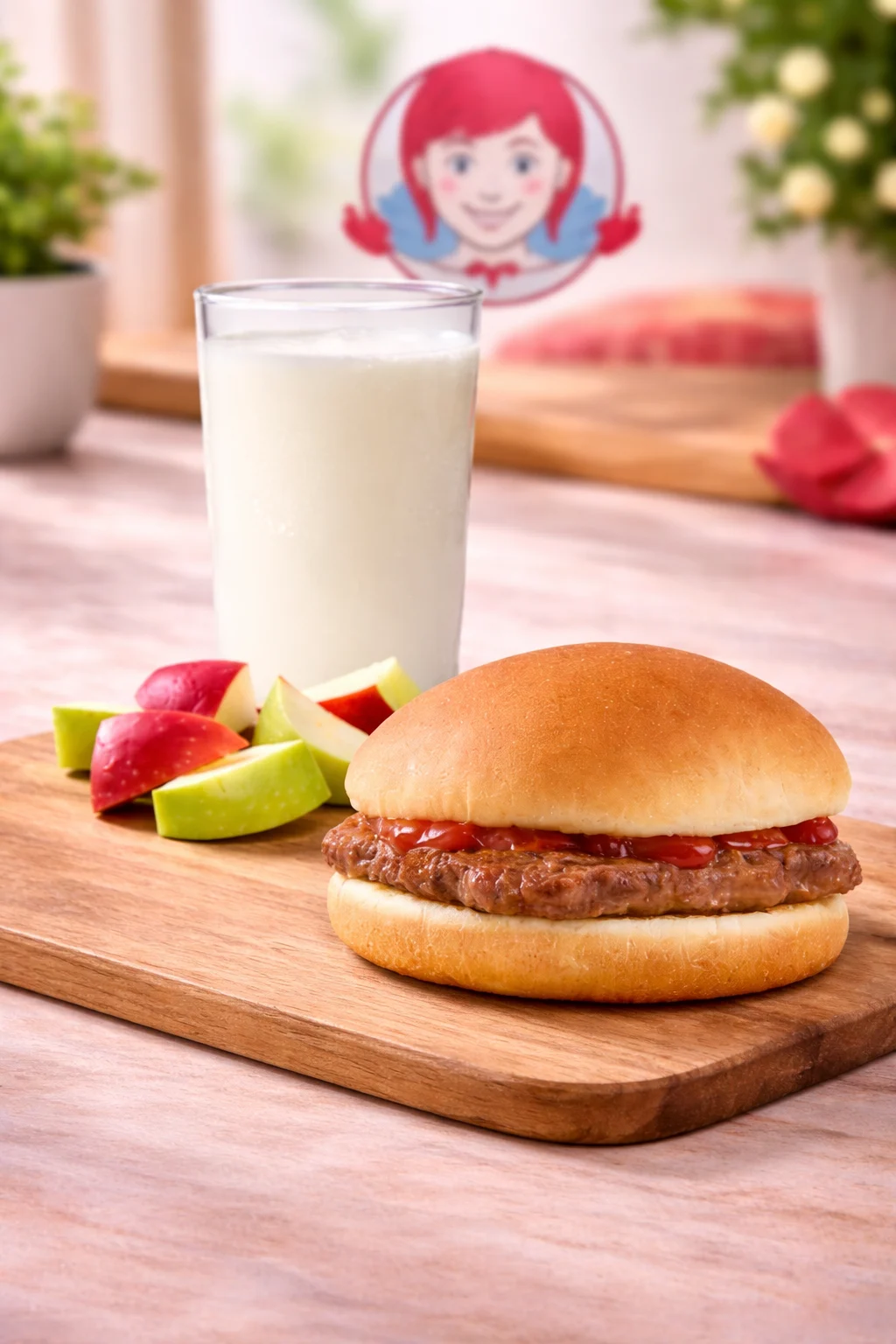 Wendy's Menu with Prices, Calories & Nutrition 2026 68 Kids Hamburger
