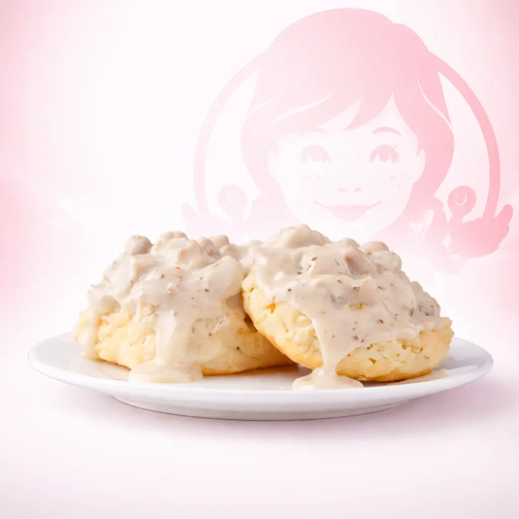Latest Wendy's Breakfast Menu with Prices (2026) 44 Sausage Gravy Biscuit 1