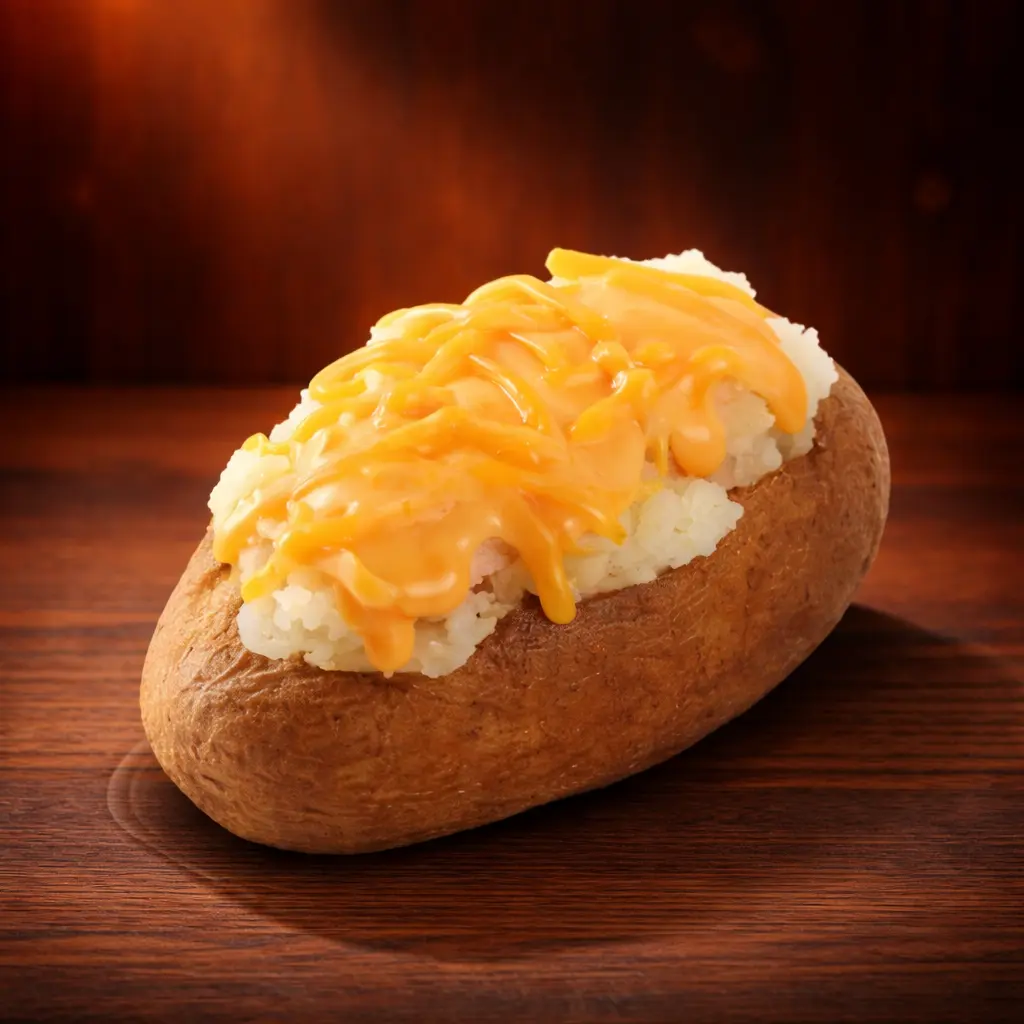 Wendy's Menu with Prices, Calories & Nutrition 2026 46 cheese baked potato