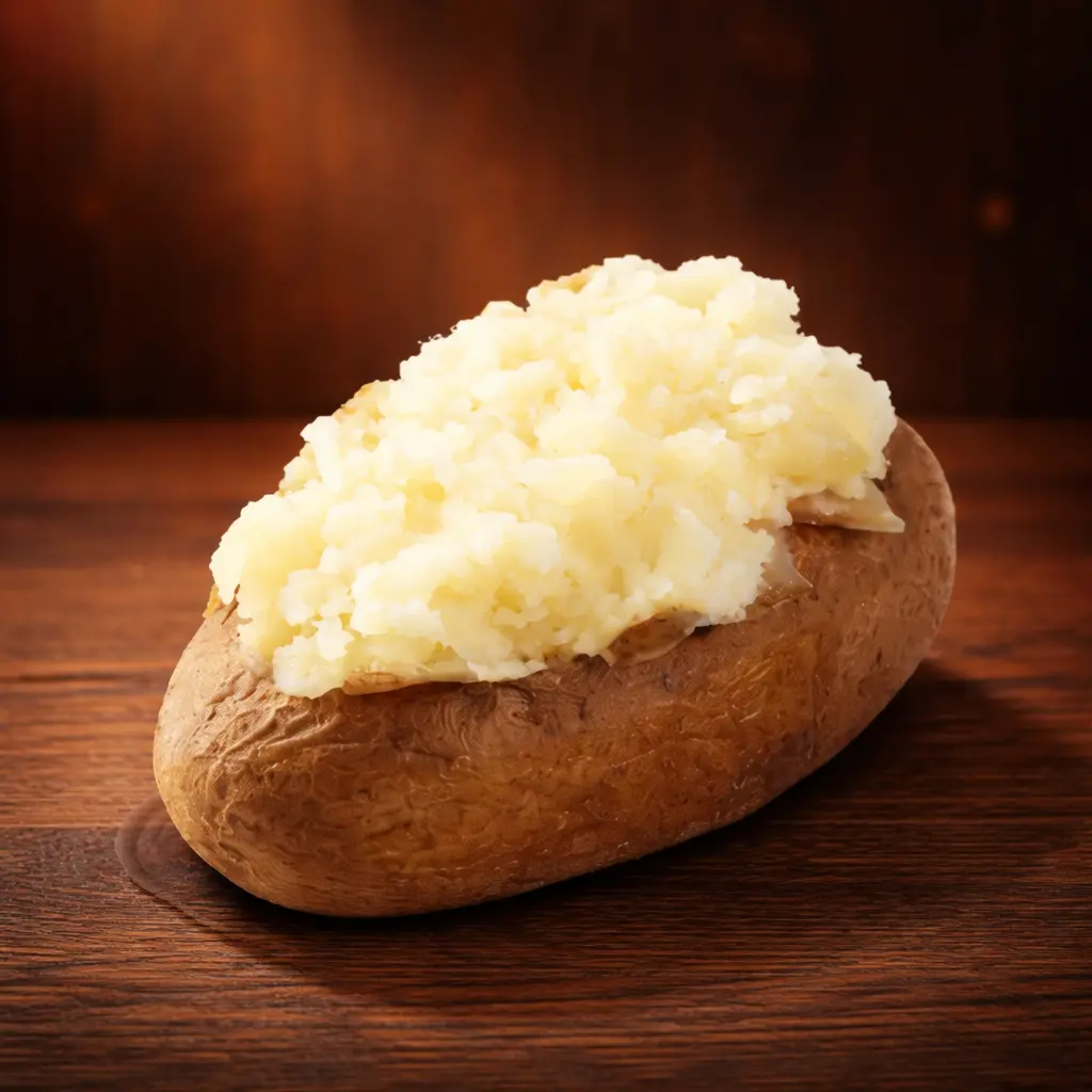 Wendy's Menu with Prices, Calories & Nutrition 2026 44 plain baked potato